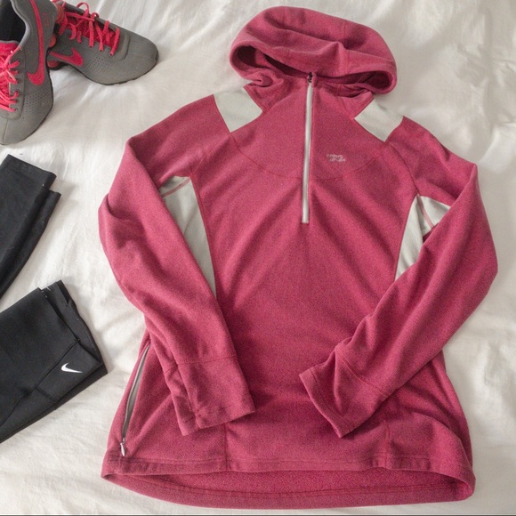 chlorophylle Tops - chlorophylle 1/2 Zip Fleece Hoodie - Sz M - EUC